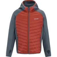 Regatta - Veste hybride « Andreson » pour enfants RG13131 (146-152) (Tempête sombre/Brique)