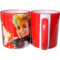 DEVplus Fallout Nuka Cola Ad Mug Rouge