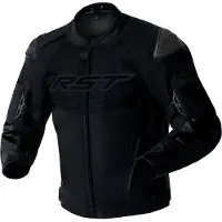 Rapid Suspension Technology Veste de moto textile imperméable RST Tractech Evo D3O, noire, taille 58