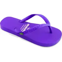 Brasileras Tongs Homme Femme Antidérapantes confortables chaussures de plage/piscine/urbaines violet 27/28 EU -UBCLANL