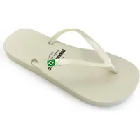 Brasileras Tongs Femme Antidérapantes confortables chaussures de plage/piscine/urbaines argent 34/35 EU -UBCLAPRLW