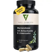IK-Handelsgruppe Vita Elements : Complément alimentaire végan à base de carde, d'artichaut et de pissenlit, 120 capsules, testé en laboratoire