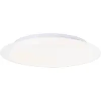 Brelight Applique et plafonnier LED brillant Vittoria G80565A05 - Couloir, cuisine, chambre, bureau, 0 plastique/métal - Plafonnier d'intérieur blanc - LED intégrées