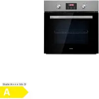 Klarstein Kalahari Four électrique encastrable 65L - grill / chaleur tournante / de voûte & sole - 2300W - classe A - inox - noir