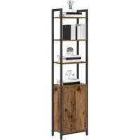 vidaXL Bibliothèque Bois Ancien 40 x 24 x 161 cm Bois d'ingénierie