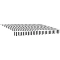 vidaXL Store électrique rétractable, anthracite et blanc, 3 x 2,5 m