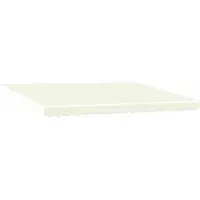 vidaXL Store électrique rétractable, couleur crème, 4 x 3 m