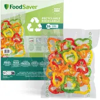 Foodsaver Pack de 26 sacs recyclables de mise sous vide FSBE3202X01 3,87 L
