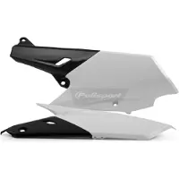 Polisport Yamaha Yz250f 14-18 Yz450f 14-17 Wr250f 15-19 Wr450f 16-18 Side Panels Blanc