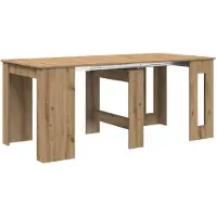 Syfax Table à dîner 180 x 85 x 75 cm Bois d'ingénierie
