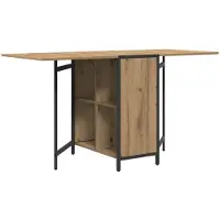 Syfax Table à dîner 144 x 60 x 75 cm Bois d'ingénierie
