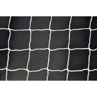 Powershot filet de football à 11 2mm - Blanc - Pour buts 7,32 x 2,44 x 0,8 x 1,5m