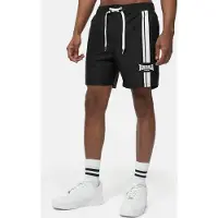 Lonsdale Short de plage homme coupe normale DALNESSIE Black/White M