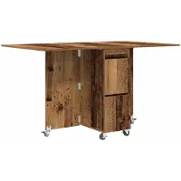 Syfax Table à dîner 2 pcs 140 x 80 x 77 cm Bois d'ingénierie