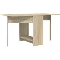 Syfax Table à dîner 138 x 70 x 73,5 cm Bois d'ingénierie Chêne Sonoma