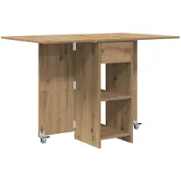 Syfax Table à dîner 115 x 70 x 75 cm Bois d'ingénierie Rectangulaire