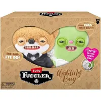 Zuru Fuggler WEDDING Fuggs : lot de 2 peluches de 23 cm représentant des monstres rigolos et moches
