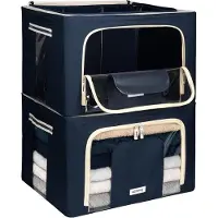 OEM Boîte à vêtements pliable, grise, en métal, 1 pièce