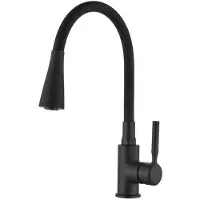 Invena Mitigeur d'évier HULA PLUS BZ-85-P04-L, noir