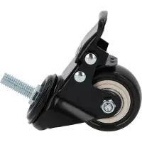 Ks Tools Roulette pivotante avec frein
