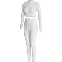 Yeaz Unisexe, Leggings, Runway (L), Blanc