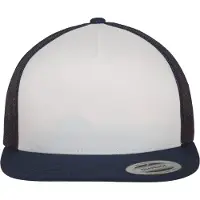 Flexfit Casquette 'Classic' bleu marine / blanc
