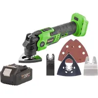 Procraft PMT22bb Outil multifonctions sans fil 20 V Brushless + 1x batterie 4,0 Ah - sans chargeur