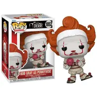 Funko POP! Es : Bienvenue à Derry POP ! Television Figurine Vinyle Bob Gray en Pennywise 9 cm