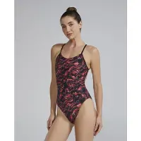 Tyr Cutoutfit - Durafast Elite - Energia Swimsuit Rouge 30 Femme
