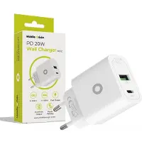 Mobile Origin Chargeur mural Pd20W Mo12, blanc, 1 port USB-A + 1 port USB-C