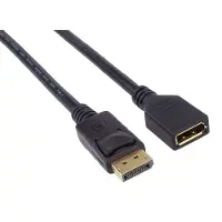 PremiumCord Câble d'extension DisplayPort M/F 2 m