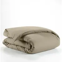 Douceur d'intérieur Housse de couette - - LINA - Coton - 200 x 140 cm - Sable