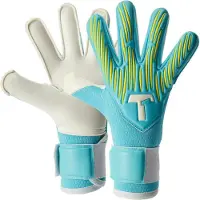 T1tan Rebel 2.0 Junior Goalkeeper Gloves With Finger Protection Vert 4 Enfants