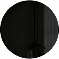 JVmoebel Miroir rond aux lignes minimalistes, idéal pour les intérieurs modernes