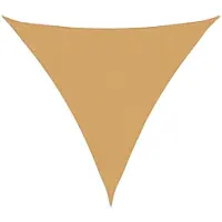 vidaXL Voile D'ombrage 160 G/M² Triangulaire Sable 4,5x4,5x4,5 M Pehd