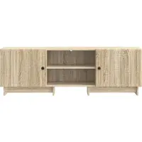 vidaXL Meuble TV 150 x 31 x 50 cm en bois d'ingénierie chêne Sonoma