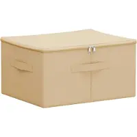 vidaXL Boîte de rangement, 24 pièces, en tissu non tissé, 43 x 34 x 23 cm, 33,6 L
