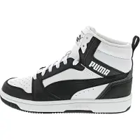 Puma Baskets 'Rebound V6' noir / blanc