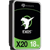 Seagate 8.9cm (3.5") 18TB SATA3 Exos X20 512e 7200 256MB interne 8.9cm (3.5") 18TB SATA3 Exos X20 512e 7200 256MB interne