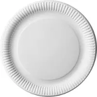 Papstar Assiette en carton "pure" ronde, 290 mm, blancá, 50pcs (50x)