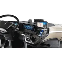 Arat Support écran/télématique pour Mercedes Actros 5 à partir de 06/2019, Téléphone portable : accessoires, Noir