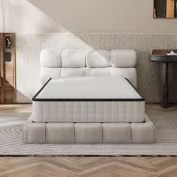 DEWINNER Matelas 90x190 cm,Matelas en Mousse à Mémoire de Forme Haute Densité,Fermeté Moyenne,Épaisseur 16cm,Hypoallergénique,Sommeil Isolé,7 Zones