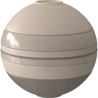 Villeroy & Boch La Boule Set de vaisselle 2 personnes Iconic pure beige