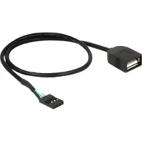 DeLOCK USB Kabel Pinheader 4Pin -> A Bu/Bu 0.40m