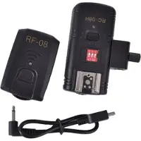 StudioKing Radio Trigger Set TRC04H per flash per fotocamere Speedlite Nero