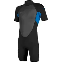 O'Neill Reactor-2 2 Mm Spring Short Sleeve Back Zip Shorty Noir 10 Years Enfants