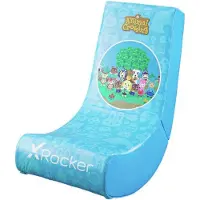 X Rocker Officially Licensed Nintendo Video Rocker, Chaise gaming, Bleu
