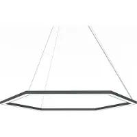 Lumicom Suspension ESAGONO D90, couleur unie, finition mate