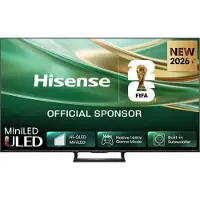 Hisense TV 75E8S (2026) 75" QLED Mini LED UHD 4K