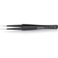 Knipex Pince ESD à becs en forme d'aiguille, 135 mm, noire, | 4003773054801
